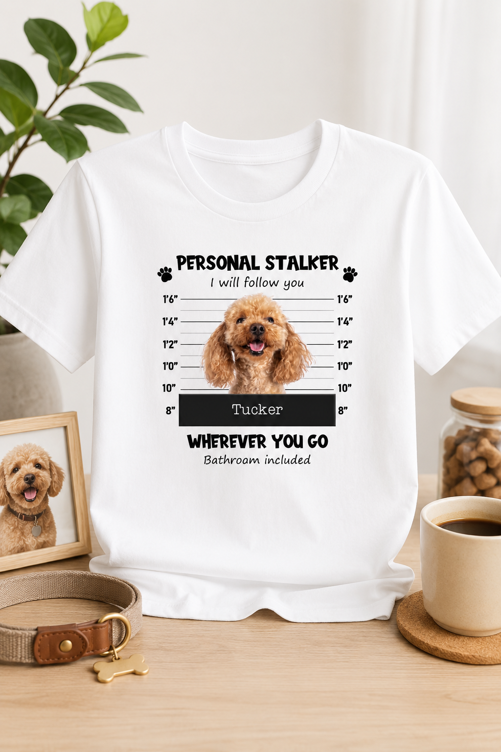 Stalker Mug Shot - Photo Classic T-Shirt hero product mockup