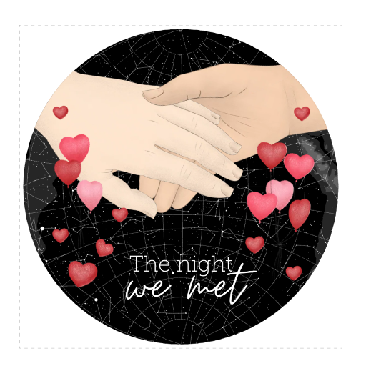 The night we fell in love Coffee Mug alternate product view 2