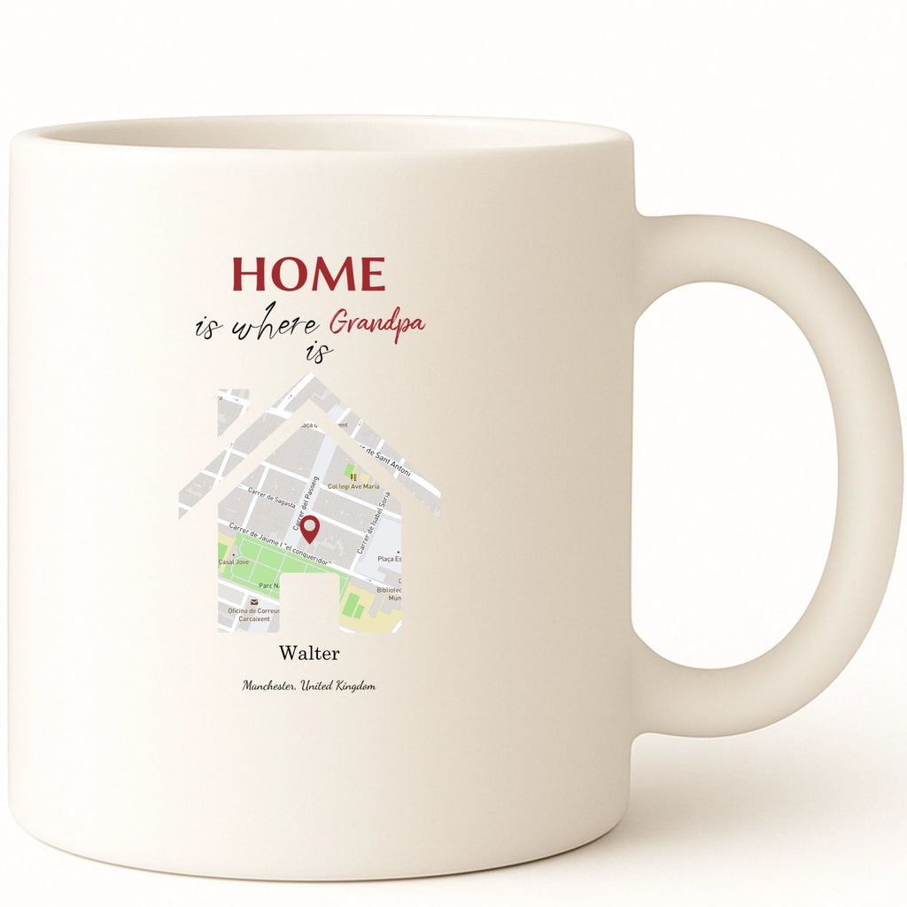 Home is where... Coffee Mug hero product mockup