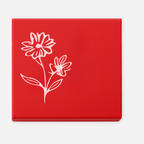 Velvet Birth Month Jewelry Box (Name)