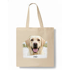 Christmas with my pet Tote Bag hero product mockup