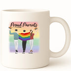 Proud parents Coffee Mug hero product mockup