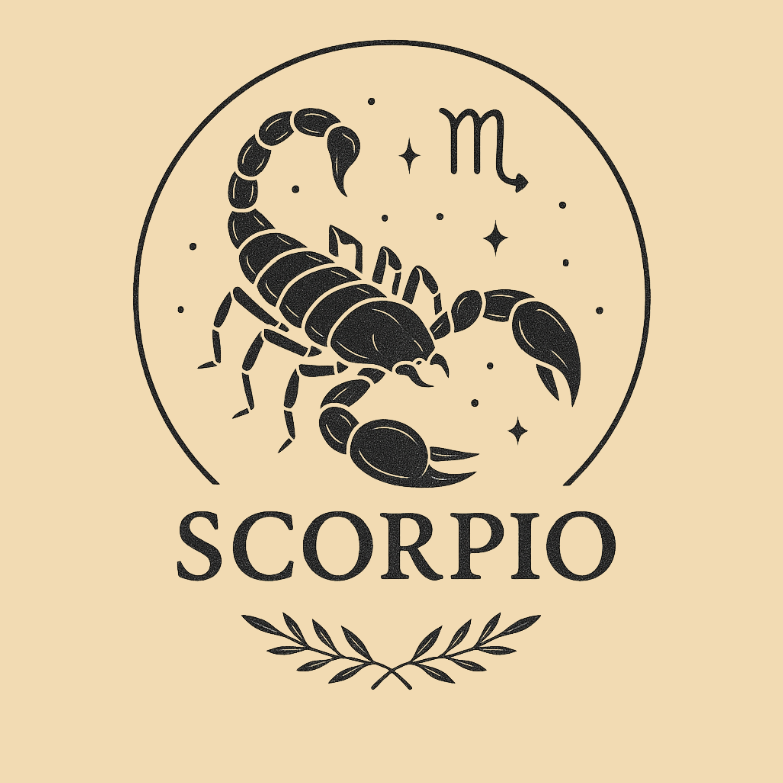 Scorpio Pullover Hoodie – Zodiac Astrology Graphic Sweatshirt – Horoscope Star Sign