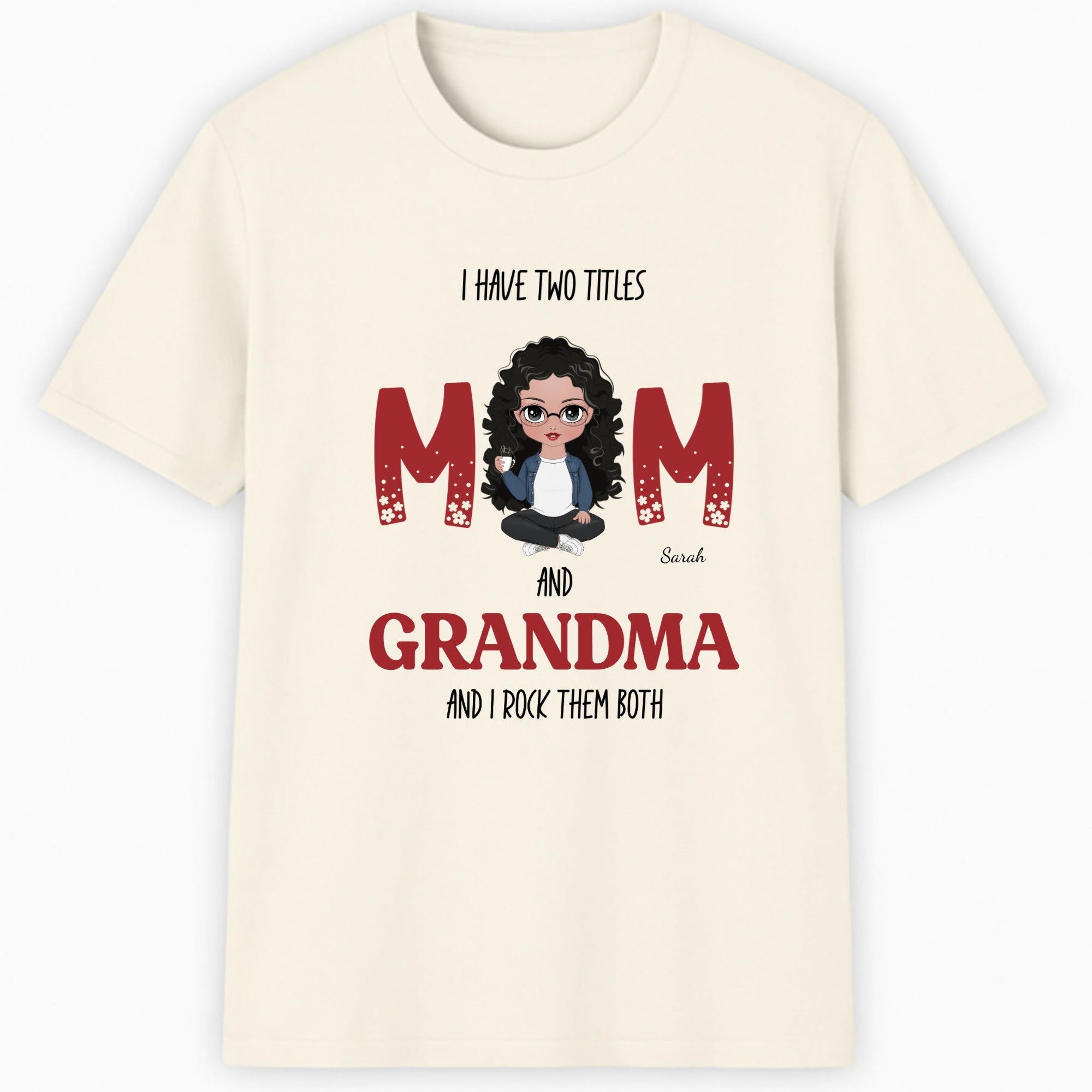 I have two titles... Classic T-Shirt hero product mockup