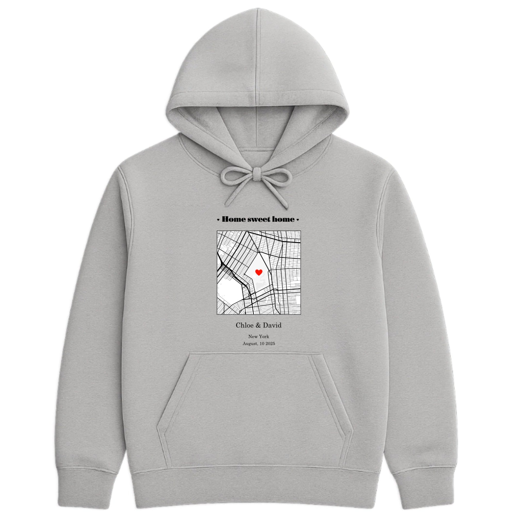 Home is wherever I'm with you Hoodie hero product mockup