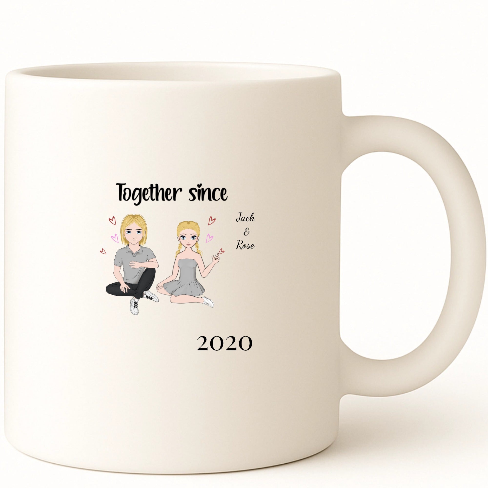 Together since Coffee Mug hero product mockup