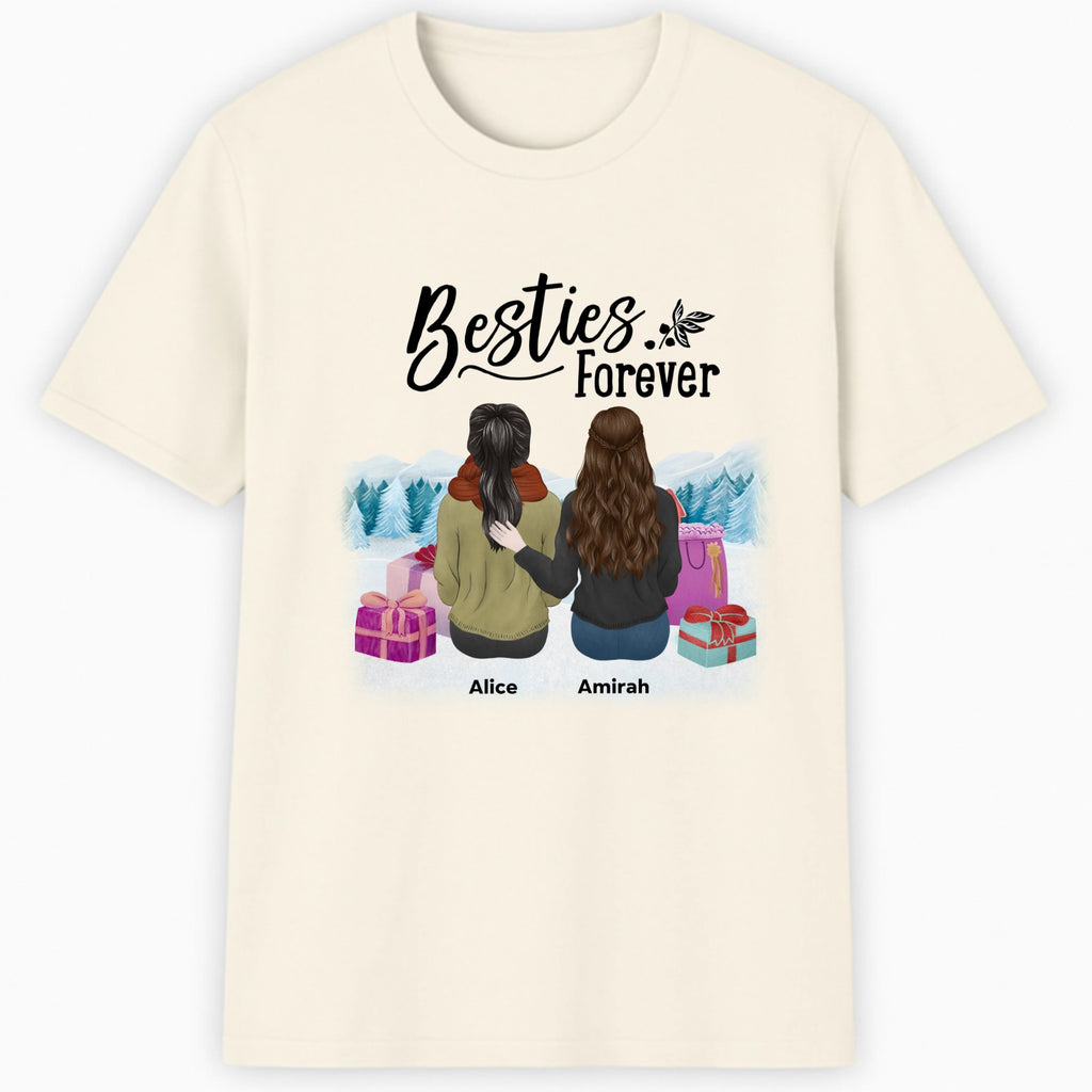 Forever My Bestie Classic T-Shirt hero product mockup