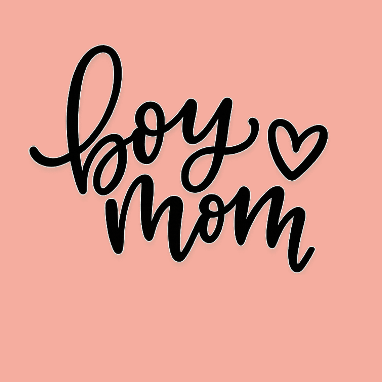 Boy Mom Women's Racerback Tank - Desert Pink design preview