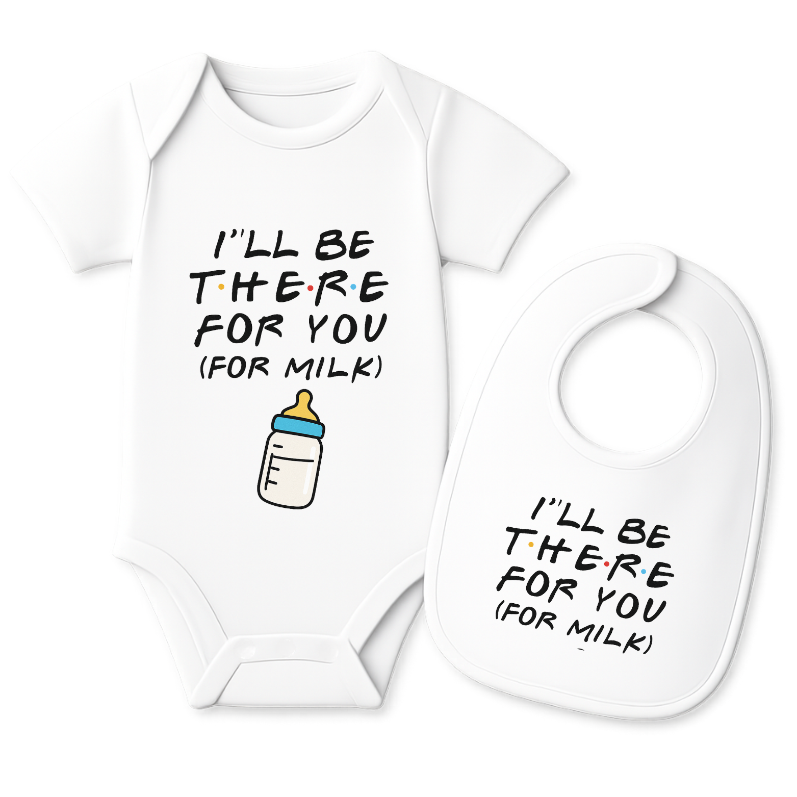 I'll Be There For You Baby Onesie color variation 5