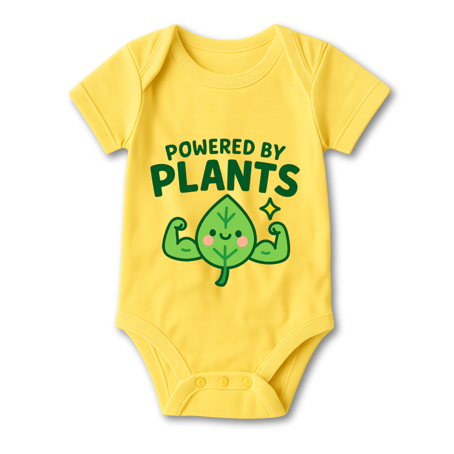 Powered By Plants Baby Onesie color variation 5