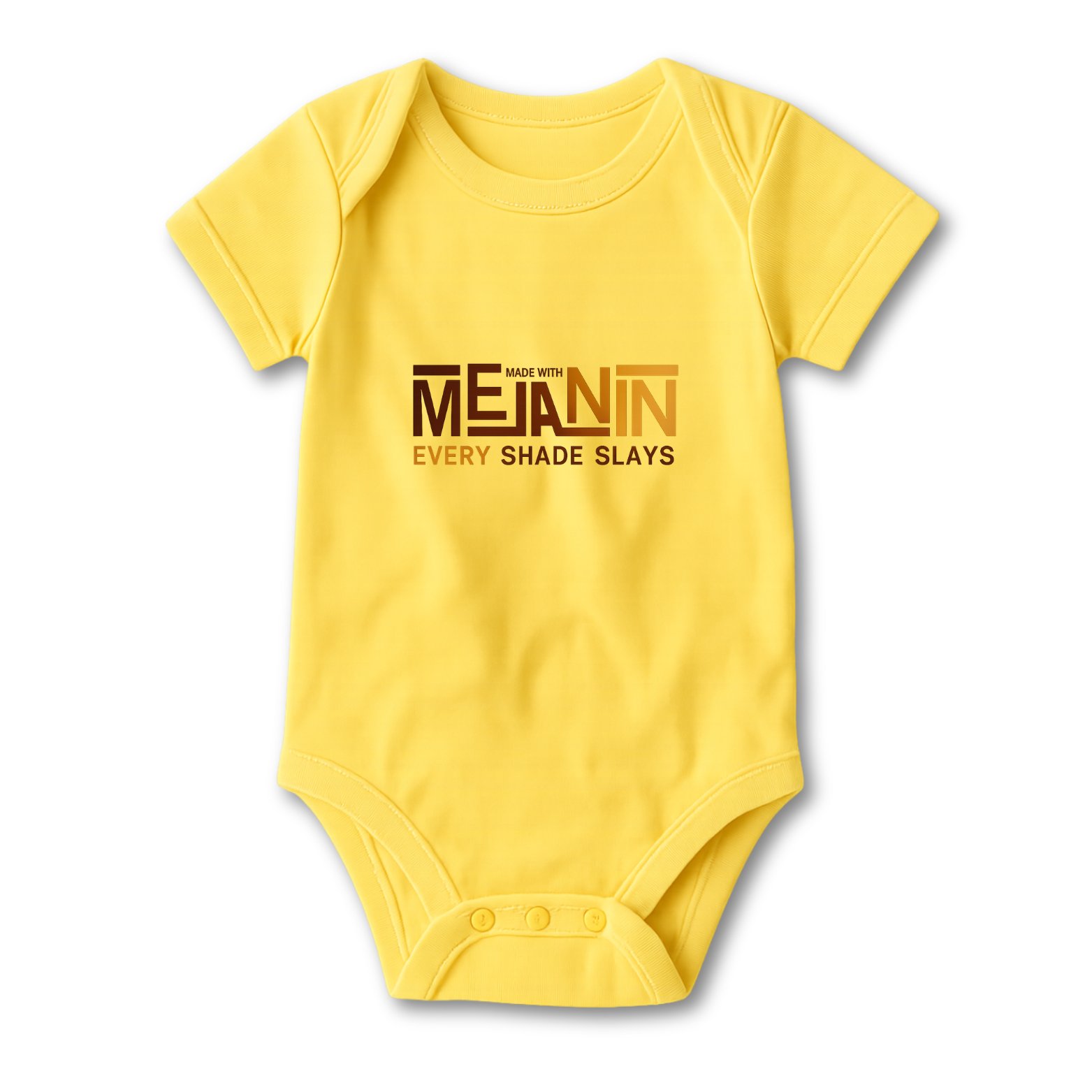 Made With Melanin Baby Onesie color variation 5