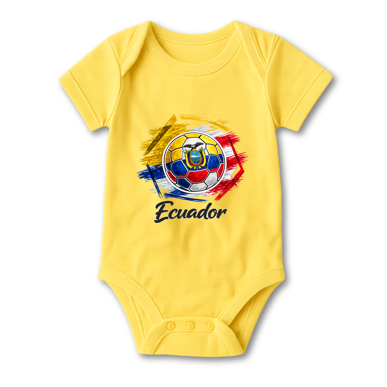 Ecuador Football Baby Onesie color variation 5