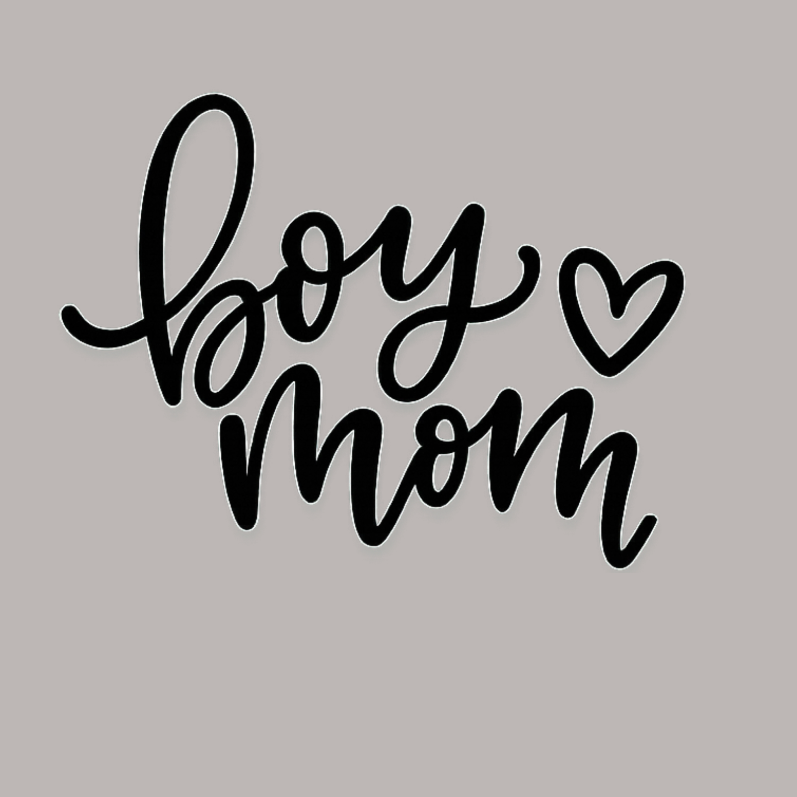 Boy Mom Women's Ultra-Premium Triblend T-Shirt - Heather Grey design preview