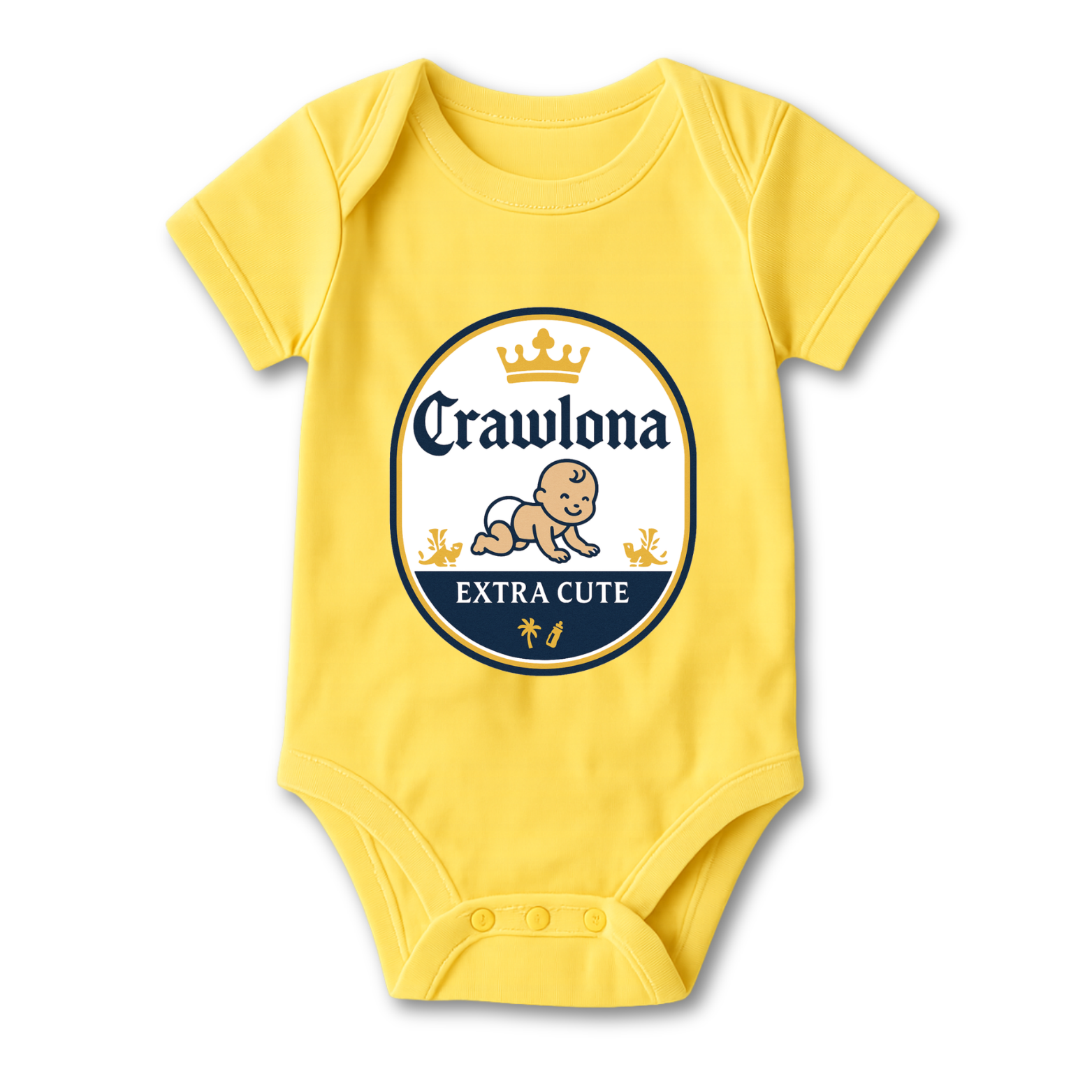 Crawlona Baby Onesie color variation 5