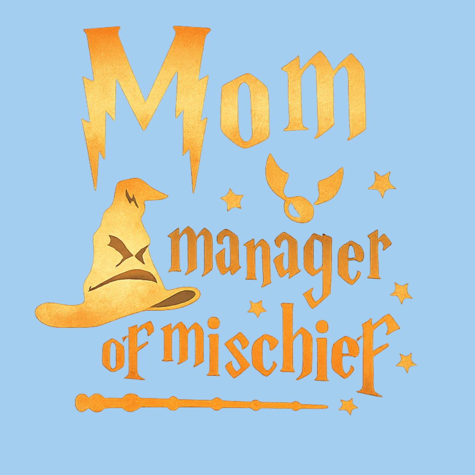 Mom Manager Of Mischief Hoodie - Forest Green design preview