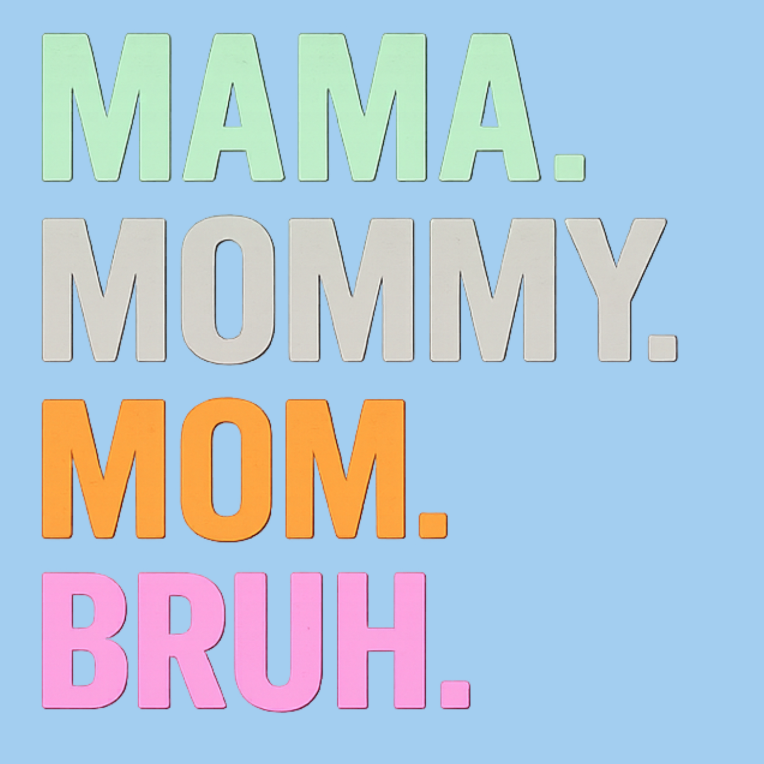 Mom Bruh Hoodie - Forest Green design preview