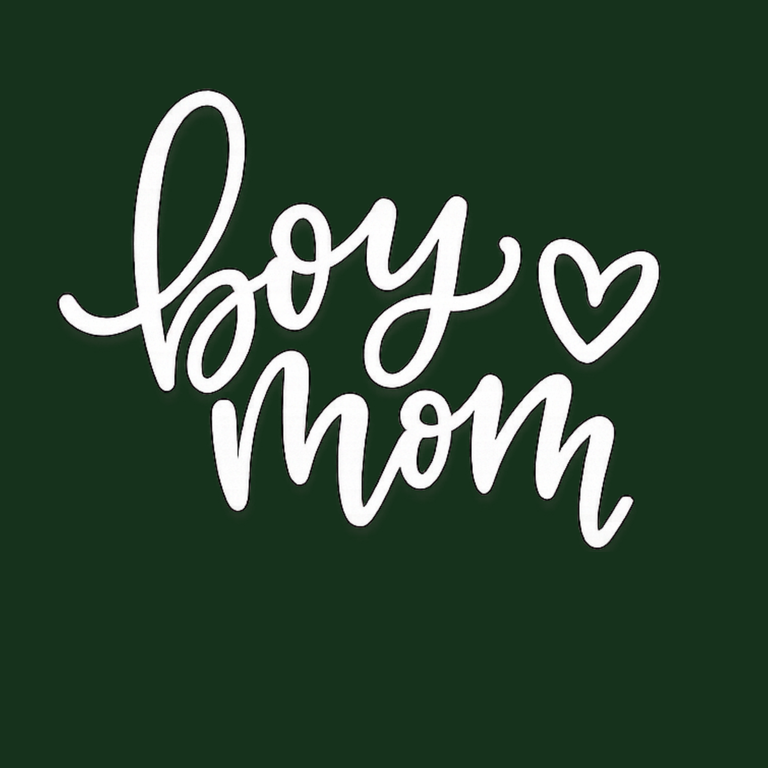Boy Mom Crewneck Sweatshirt - Forest Green design preview