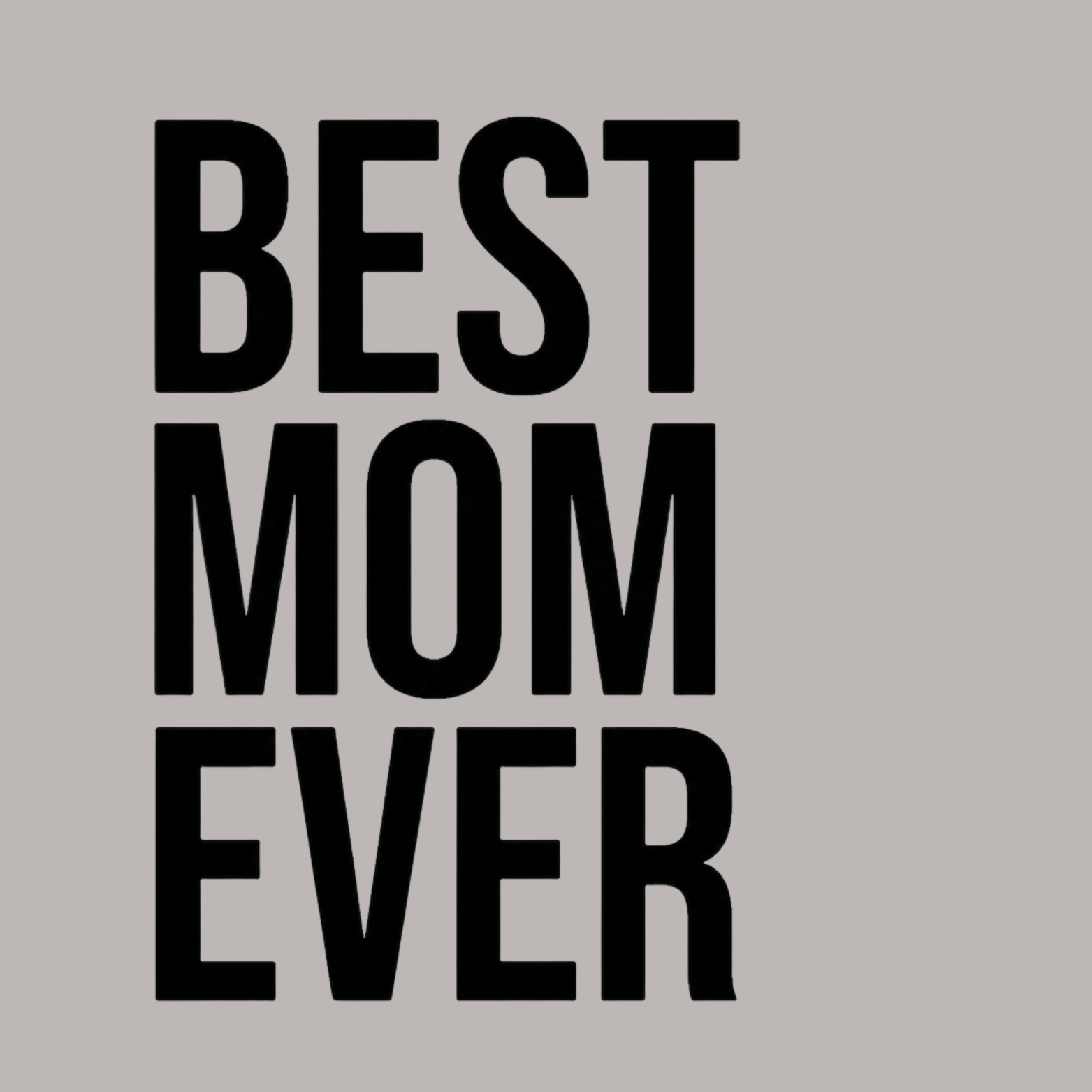Best Mom Ever Women's Ultra-Premium Triblend T-Shirt - Heather Grey design preview