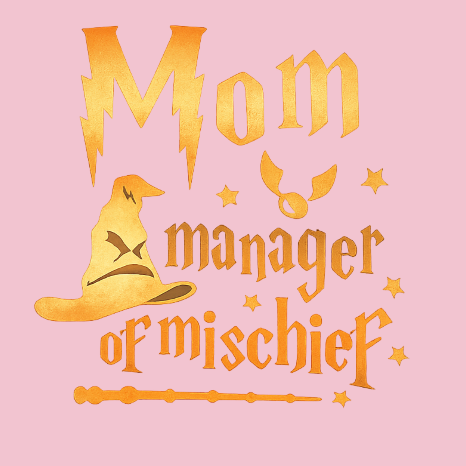 Mom Manager Of Mischief Women's Ultra-Premium Triblend T-Shirt - Heather Grey design preview