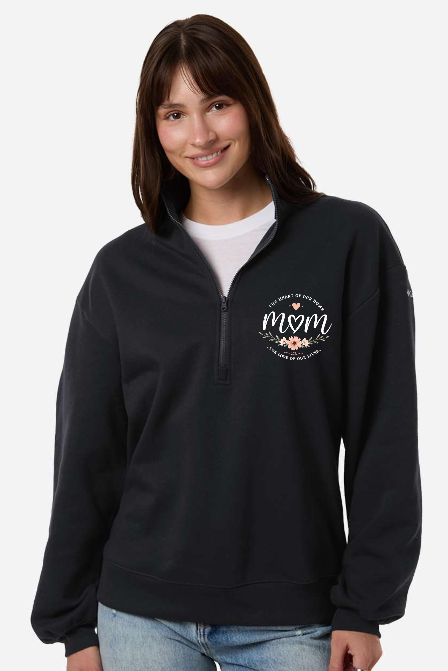 Columbia Women's Aldermore Half-Zip Pullover (The heart of our home) color variation 5