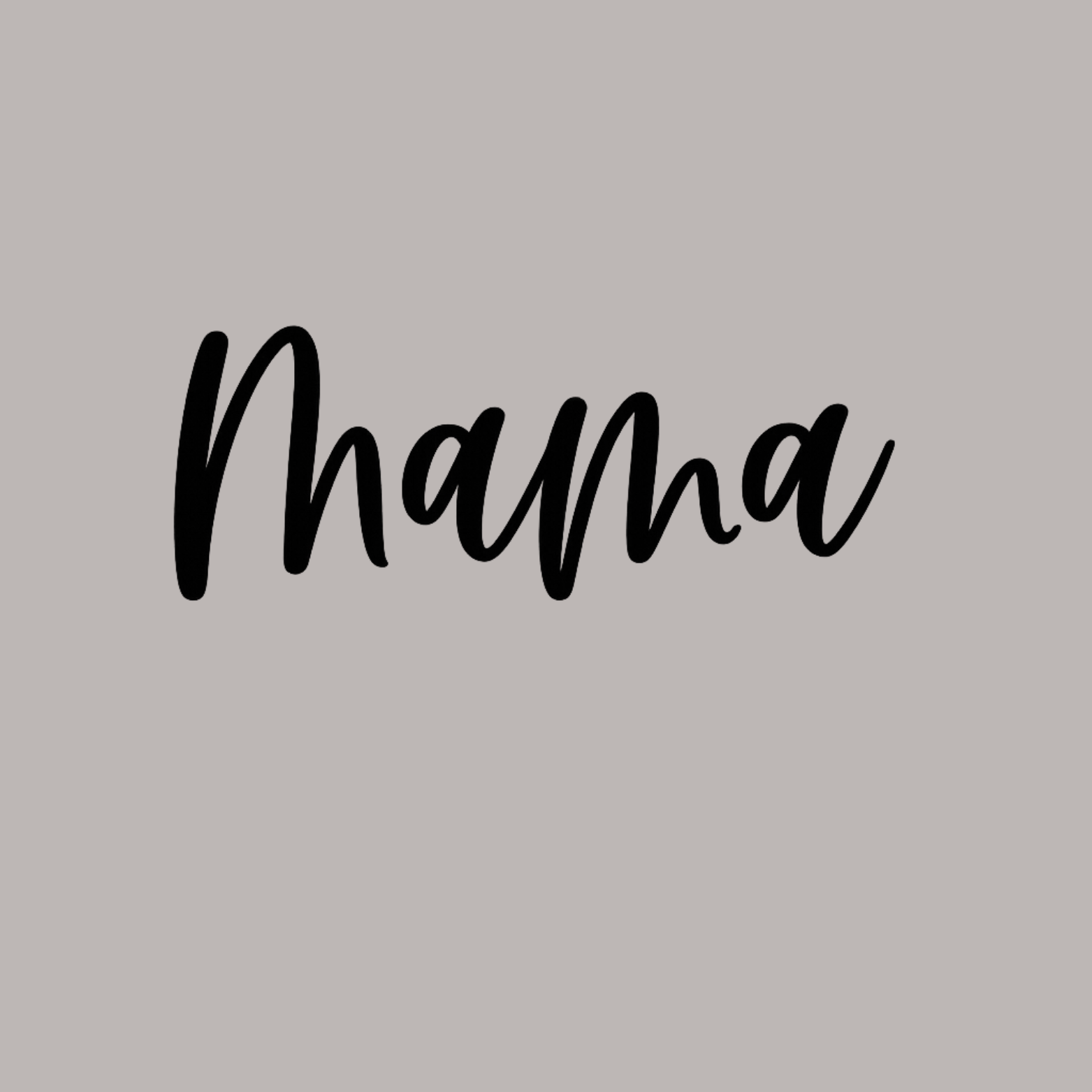 MAMA Women's Ultra-Premium Triblend T-Shirt - Heather Grey design preview