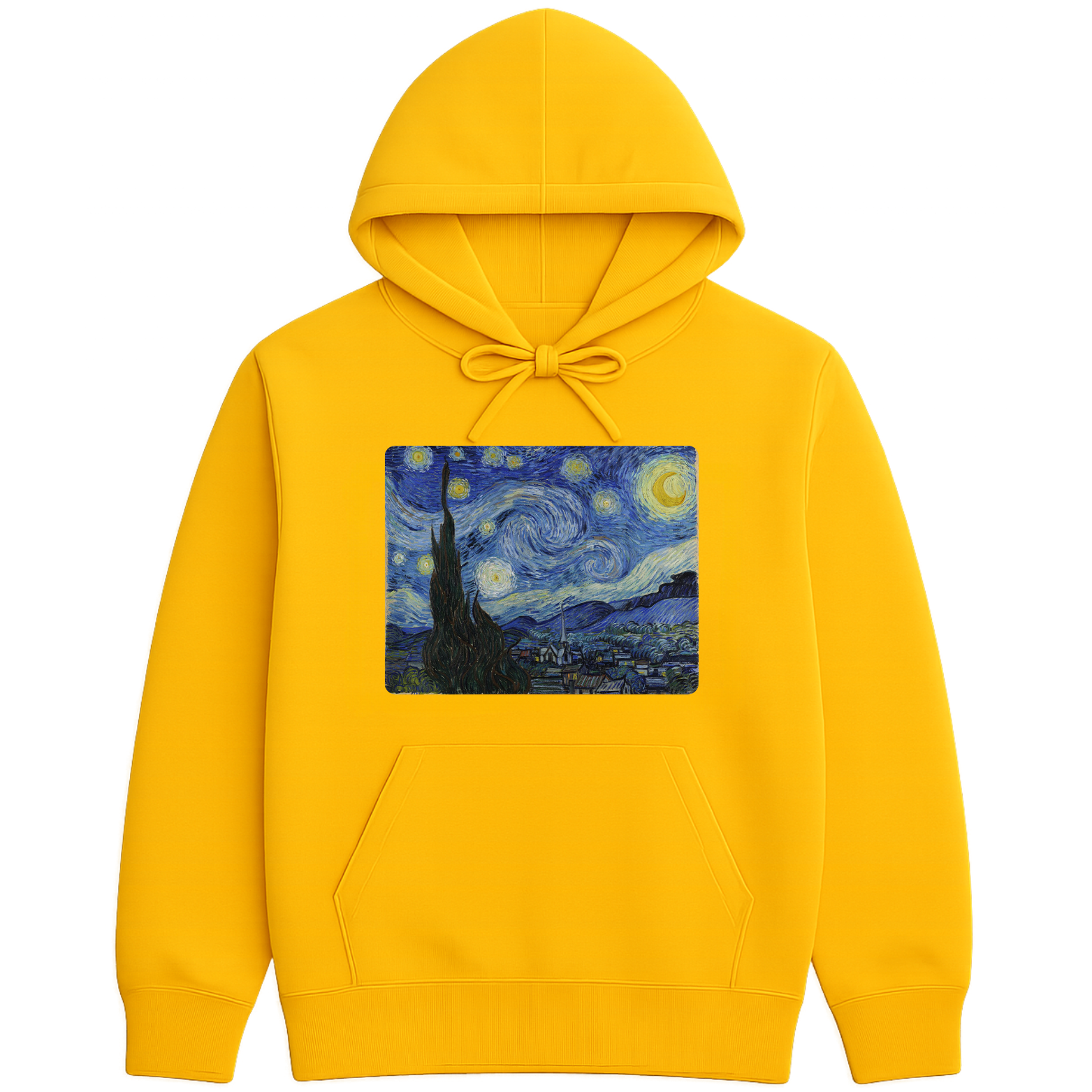 Starry Night Hoodie - Light Blue