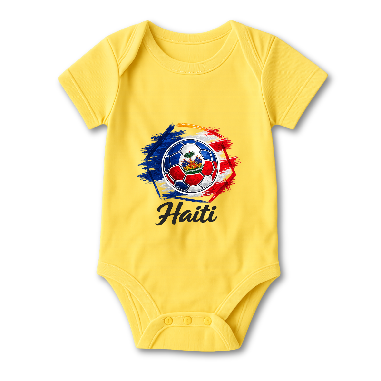 Haiti Football Baby Onesie color variation 5