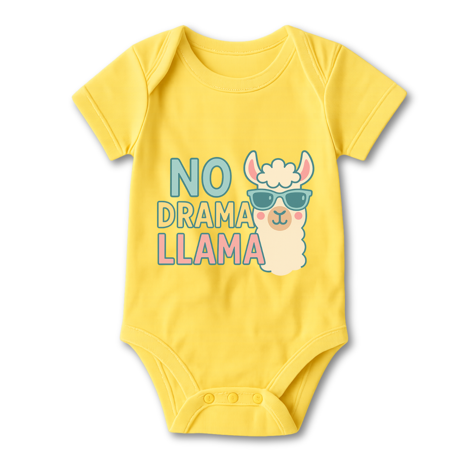 No Drama Llama Baby Onesie color variation 5