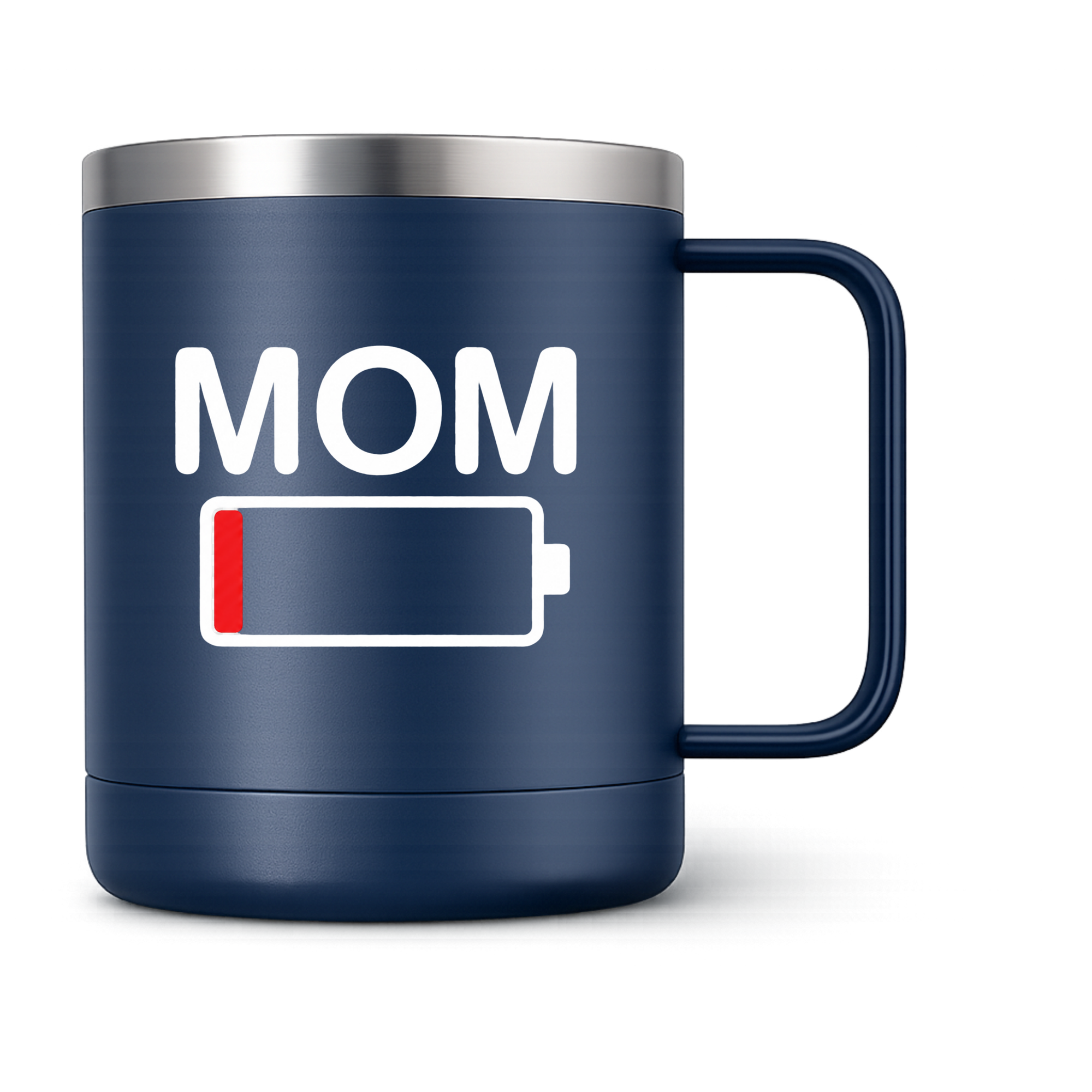 Mom Battery Low Travel Coffee Tumbler color variation 5