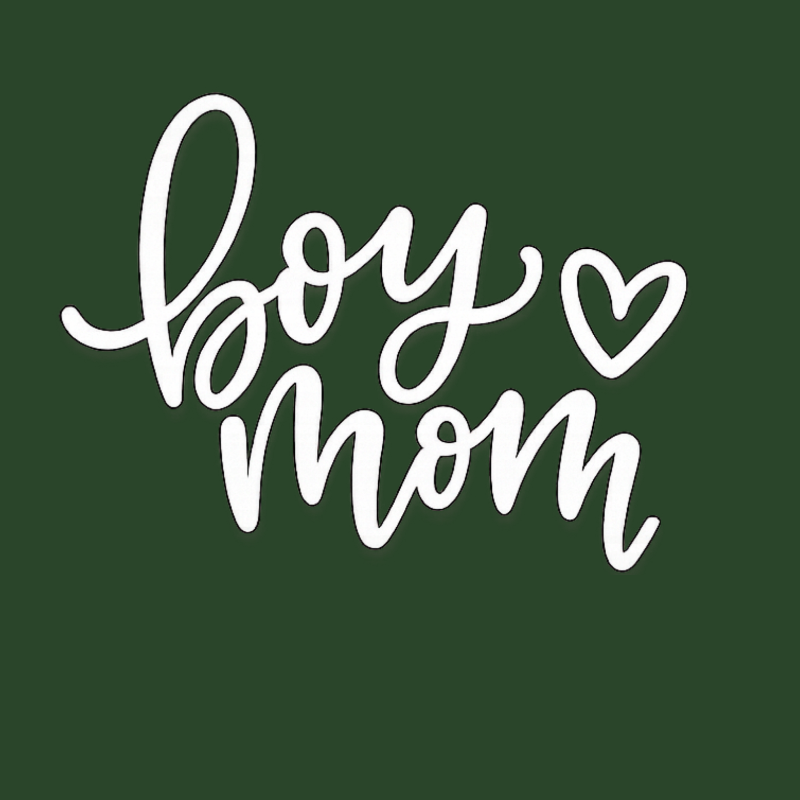 Boy Mom Hoodie - Forest Green design preview