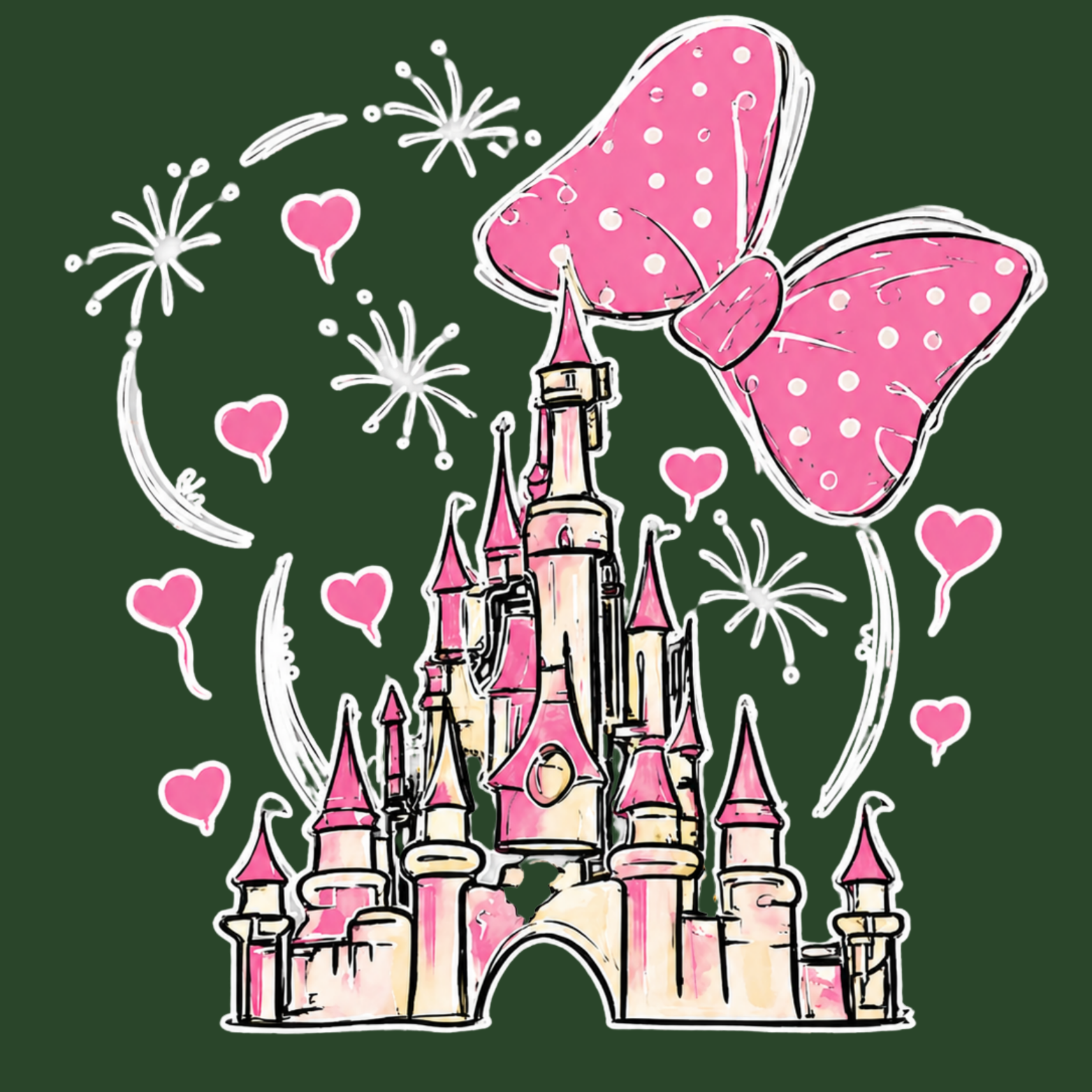 Magical Hoodie - Forest Green design preview