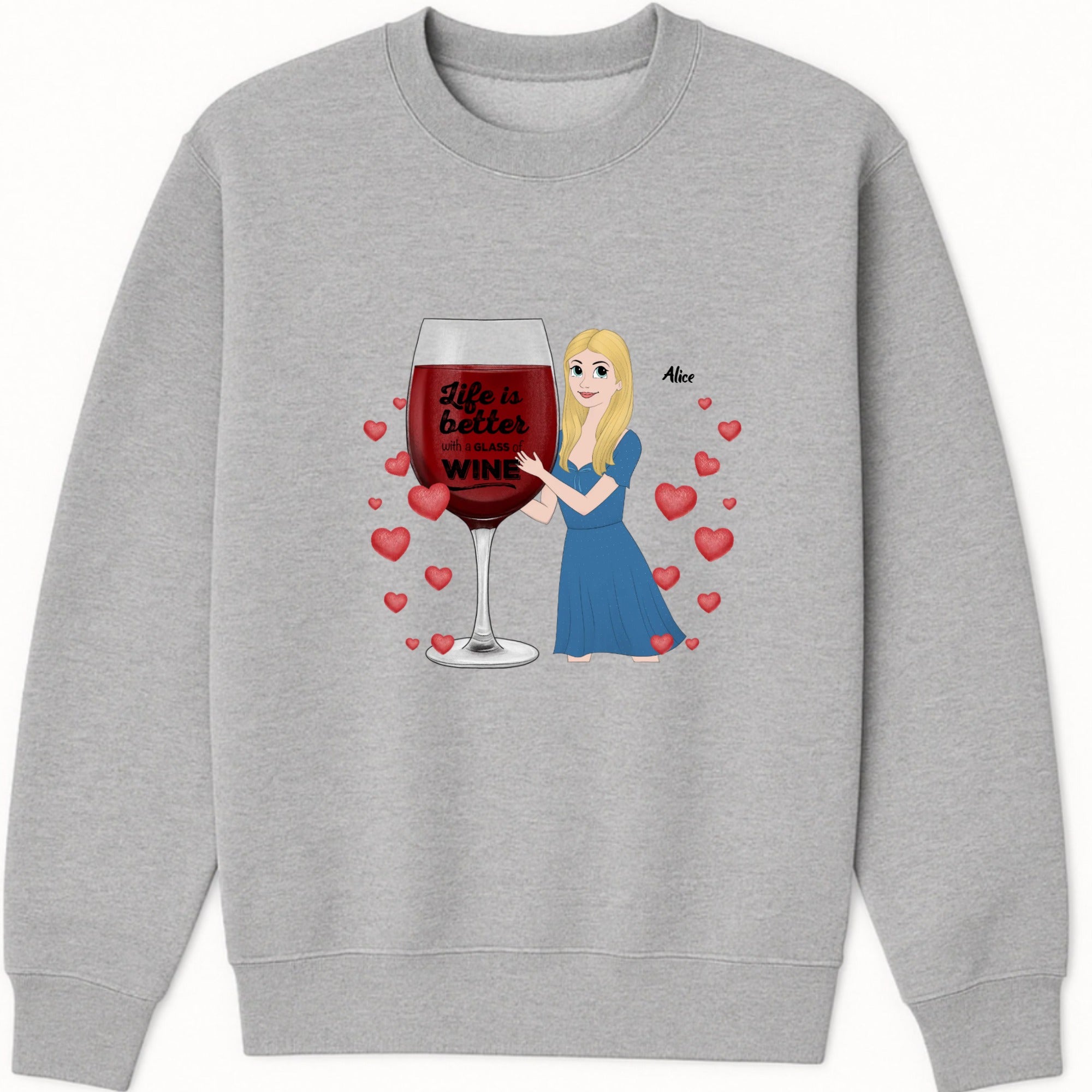 I'm my own valentine Sweatshirt hero product mockup