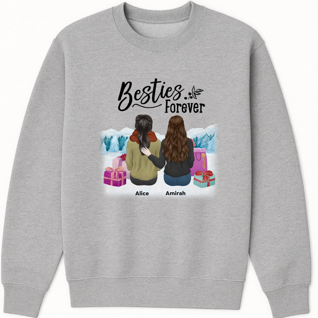 Forever My Bestie Sweatshirt hero product mockup