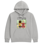 Friends and Sisters by heart Hoodie hero product mockup