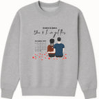 You and I, we got this Sweatshirt hero product mockup