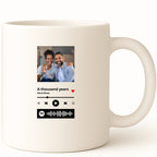 Music player - Spotify Coffee Mug hero product mockup