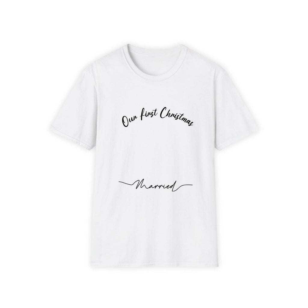Our First Christmas Married T-Shirt