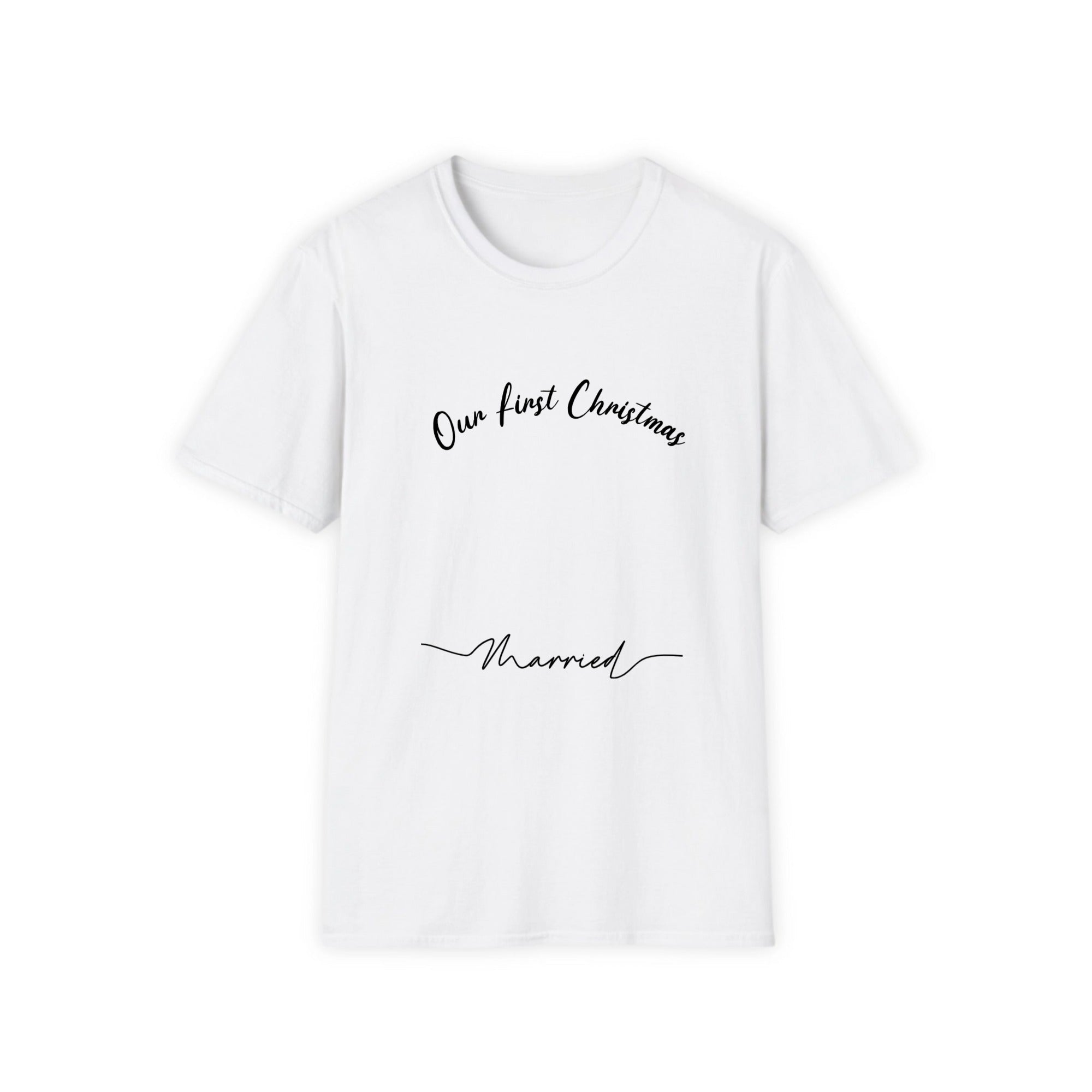 Our First Christmas Married T-Shirt