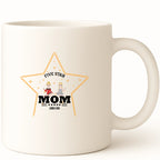 Five star mom Coffee Mug hero product mockup