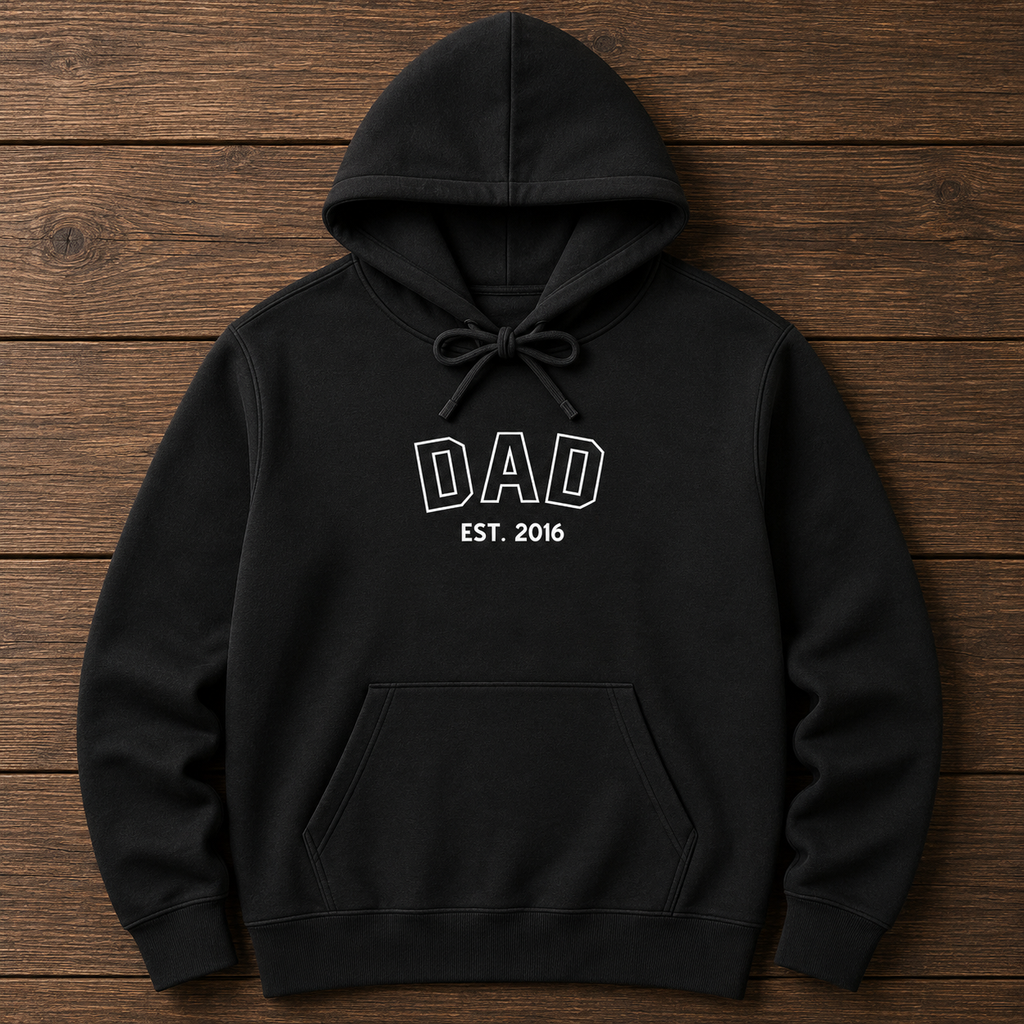 DAD Hoodie hero product mockup