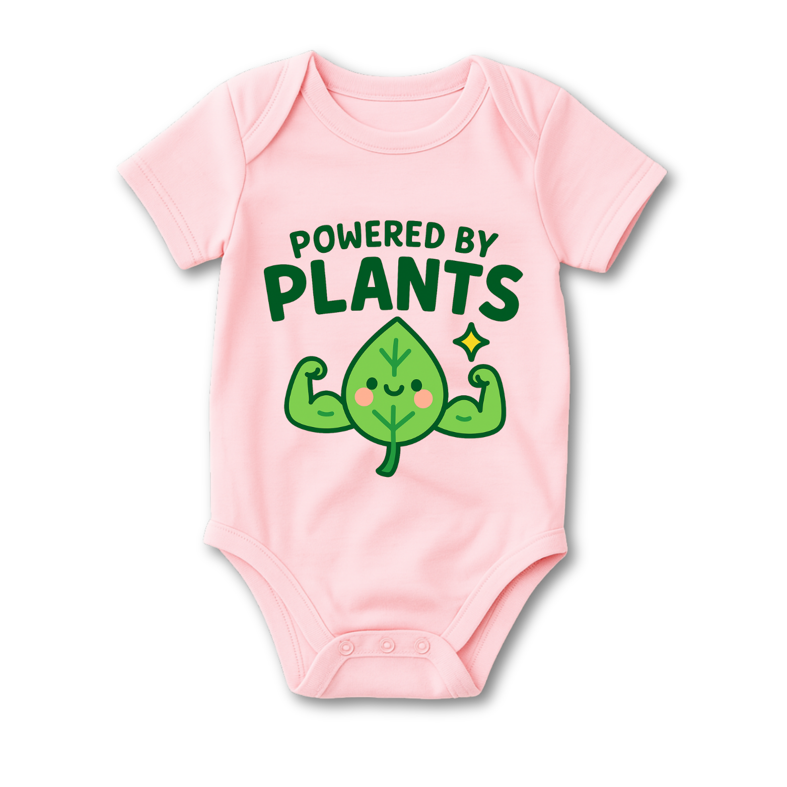 Powered By Plants Baby Onesie color variation 6