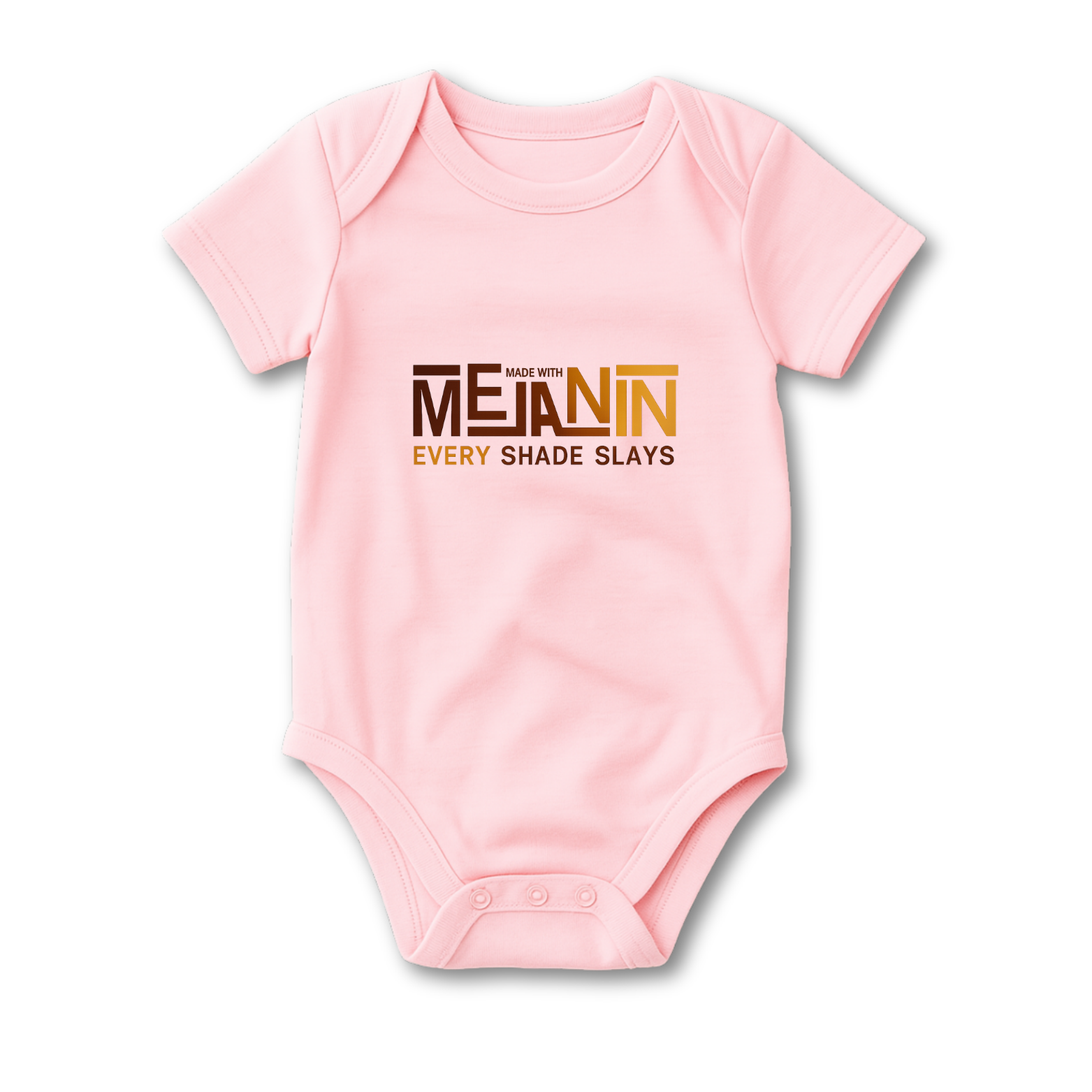 Made With Melanin Baby Onesie color variation 6