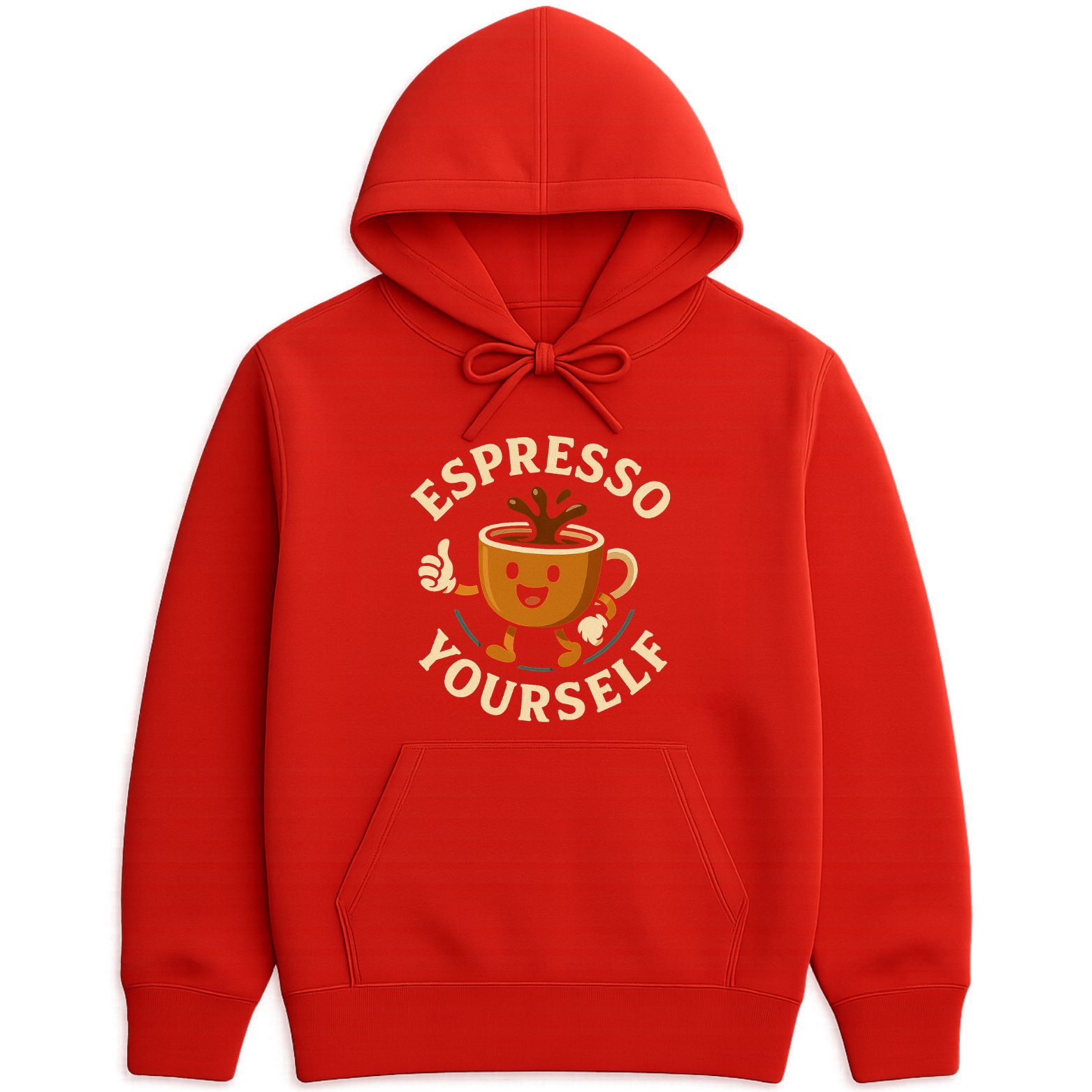 Espresso Yourself Hoodie - Red