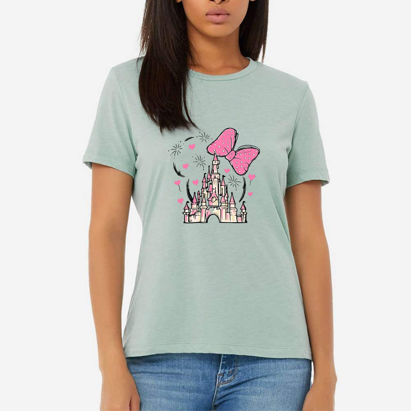 Magical Women's Ultra-Premium Triblend T-Shirt - Mint front mockup