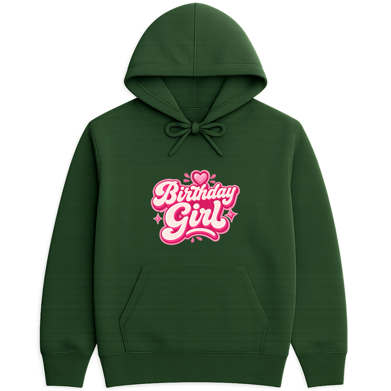 Birthday Girl Hoodie - Navy mockup