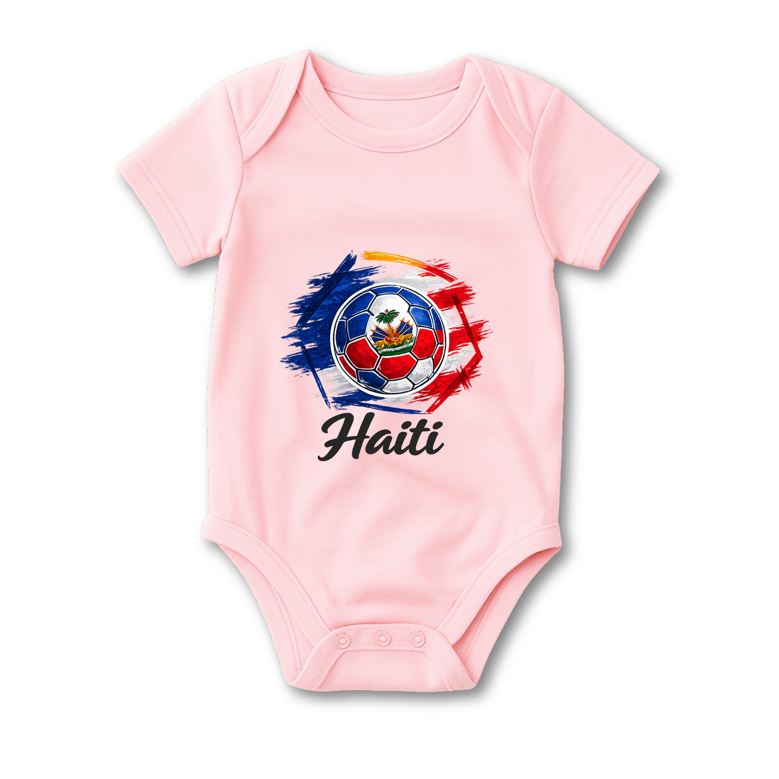 Haiti Football Baby Onesie color variation 6