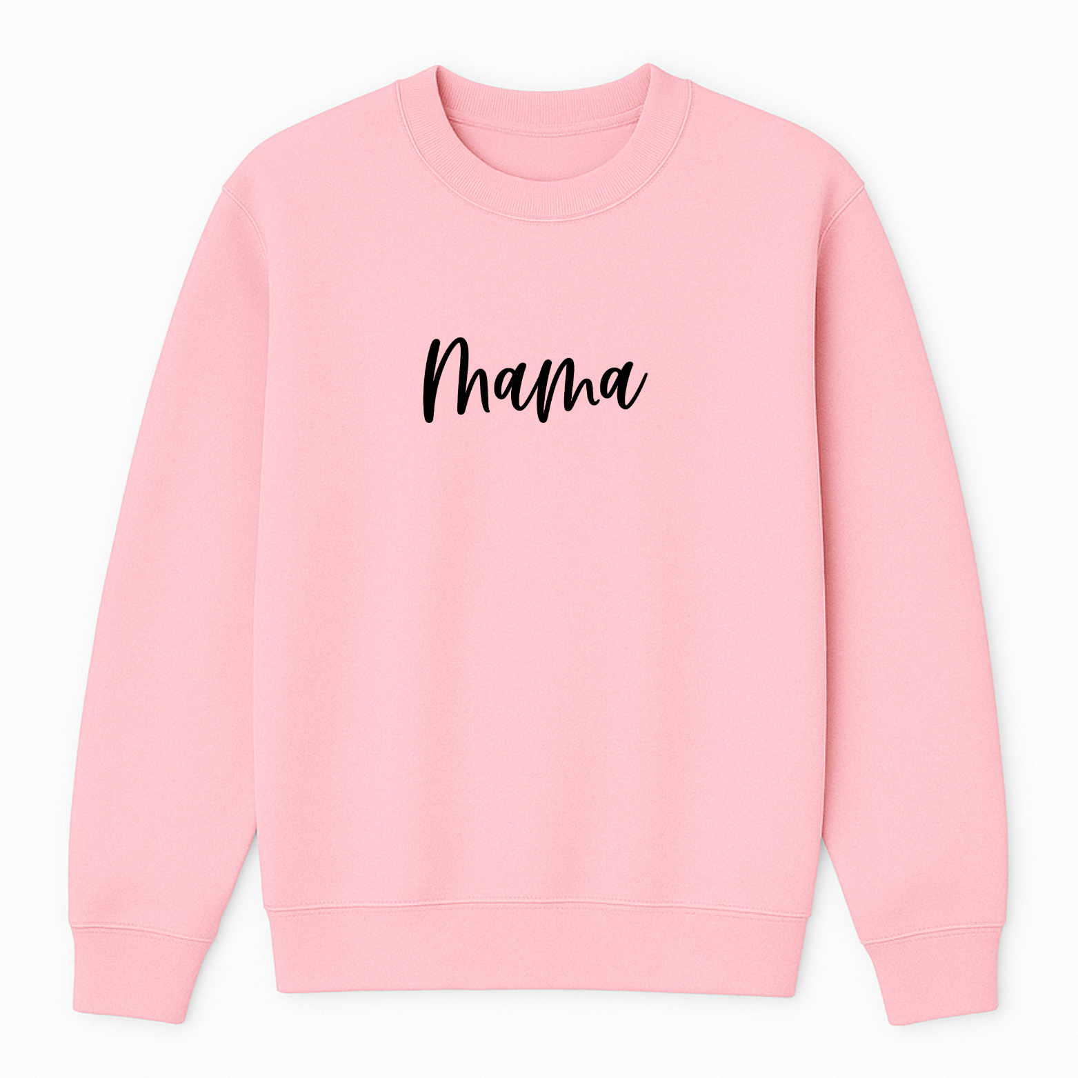 MAMA Crewneck Sweatshirt - Pink mockup