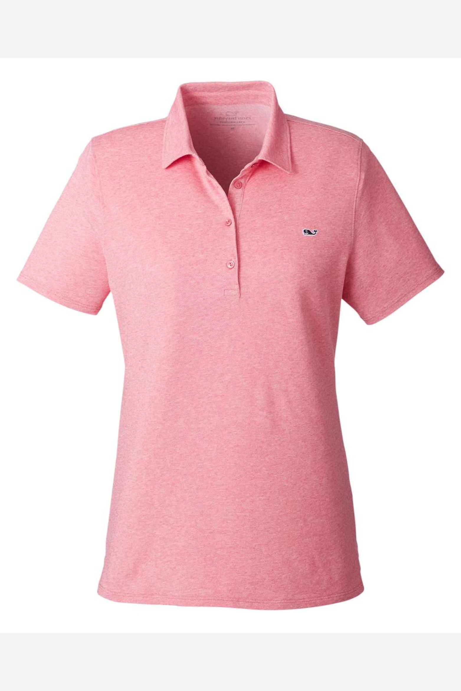 vineyard vines Women's Edgartown Pique Polo (The heart of our home) color variation 2