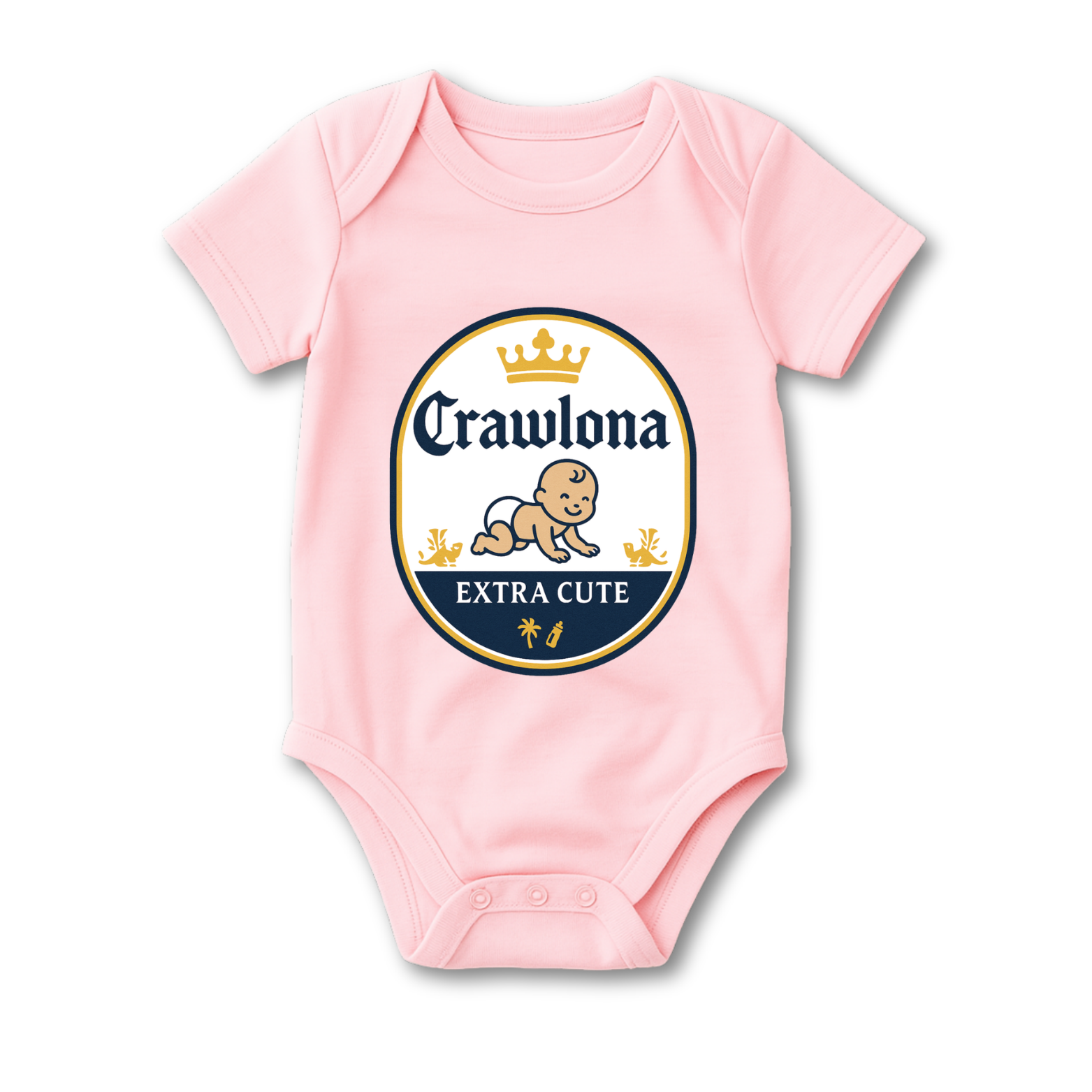 Crawlona Baby Onesie color variation 6