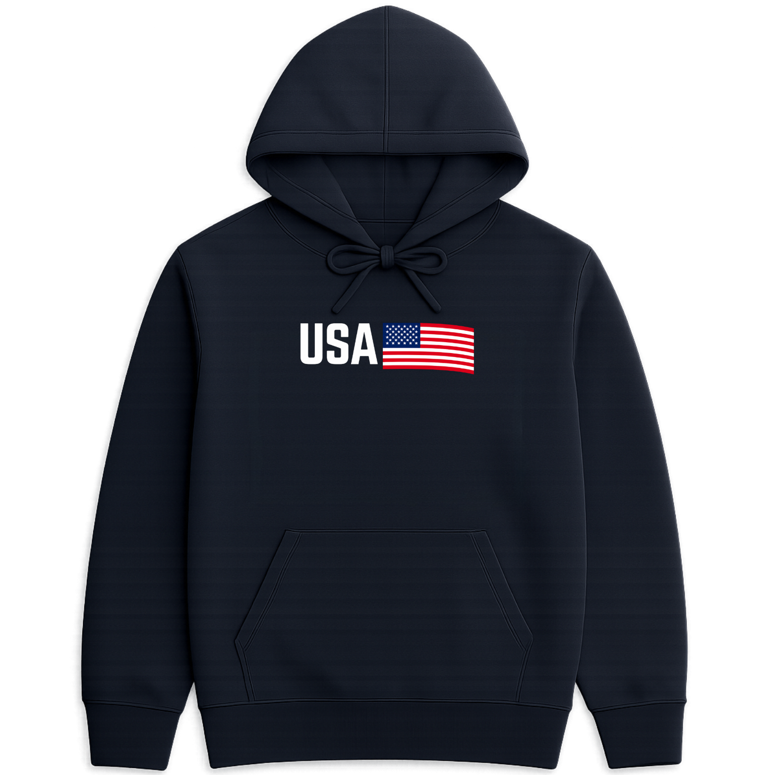 USA Hoodie - Navy mockup